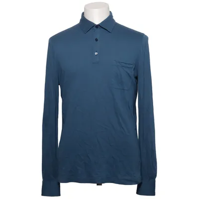 Rugby shirt (Blue) from Loro Piana Cashmere, Cotton