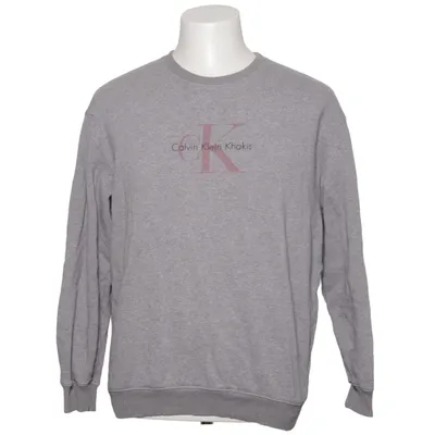 Sweatshirt (Gris) de Calvin Klein Khakis Coton, Polyester