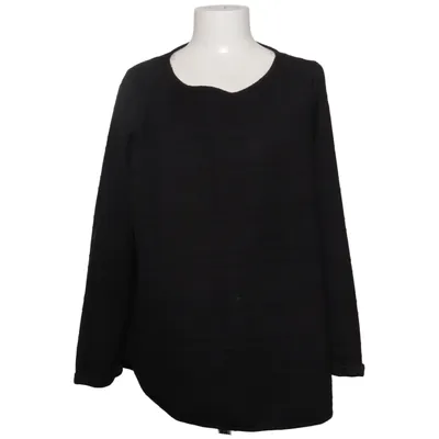 Topp (Svart) från Janina Curved Elastan, Polyester, Viskos