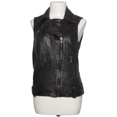 Gilet de motard (Noir) de I am I Coton, Cuir, Polyester