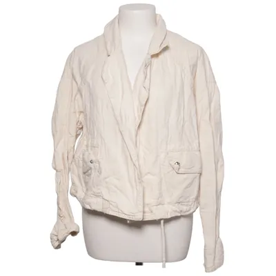 Jacke (Beige) von Bershka Baumwolle, Leinen