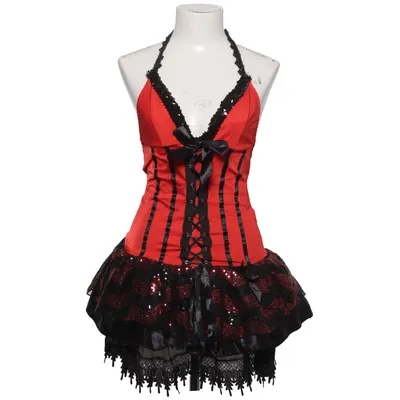 Fancy dress (Red, Black, Multicolored) Cotton, Polyester