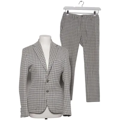 Costume (Gris, Blanc) de Paul Coton, Élasthane, Polyester, Viscose