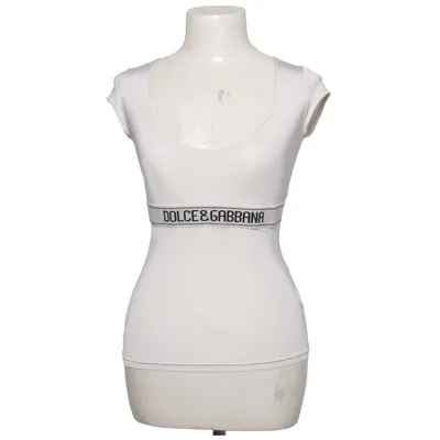 T-shirt (Blanc) de Dolce & Gabbana Underwear Élasthane, Polyamide