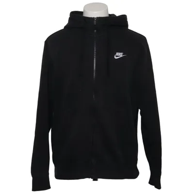 Huvtröja (Svart) från Nike Bomull, Polyester
