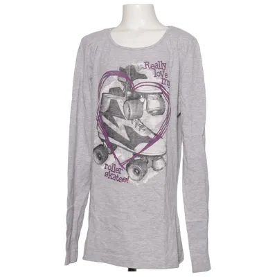 Long sleeve T-shirt (Gray) from 1982 Cotton, Viscose