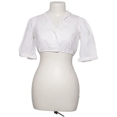 Dirndl blouse (Wit) van Wallmann Katoen, Elastaan, Polyamide