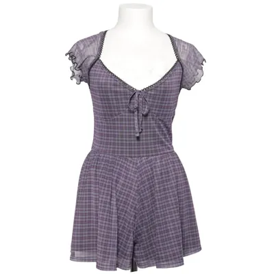 Byxdress (Lila, Flerfärgad) från Urban Outfitters Elastan, Polyester