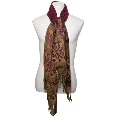 Scarf (Purple, Multicolored)