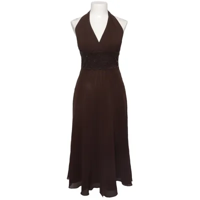 Halterneck-kjole (Brun) fra Zero Polyester
