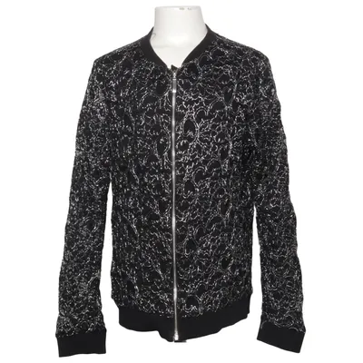 Bomberjakke (Sort, Sølv) fra F&F Kids Bomuld, Elastan, Polyester