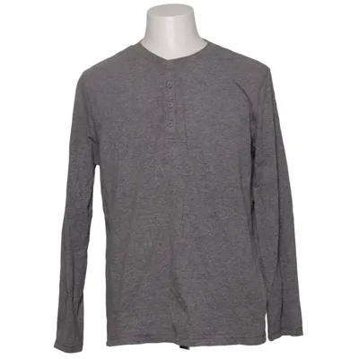 Henley shirt (Gray) from Camargue Viscose, Wool