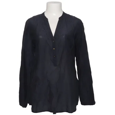 Blouse (Blue) from Hallhuber Cotton, Silk