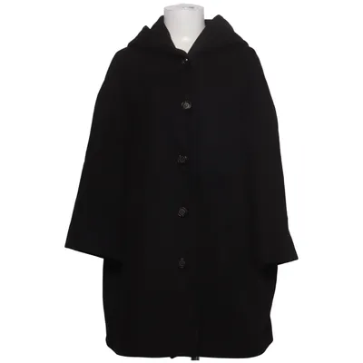 Coat (Black) from Sessún Polyamide, Polyester, Wool