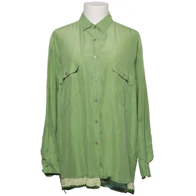 Blus (Grön) från Elton Silke