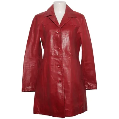 Leren jas (Rood) van A.G.