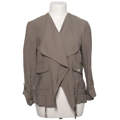 Jacke (Grau) von Canda Premium Polyester, Viskose