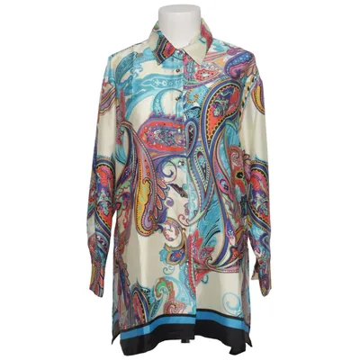 Shirt (Blue, Multicolored) from Zara Polyester