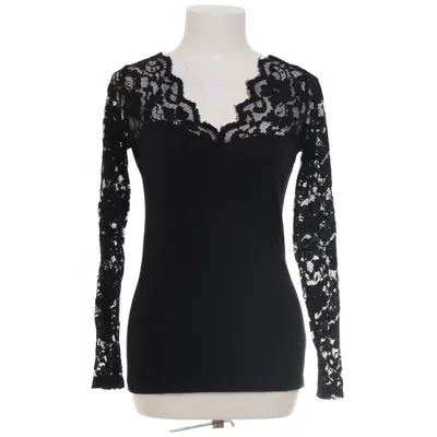 Blus (Svart) från H&M Bomull, Elastan, Polyamid