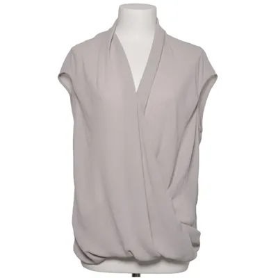 Wrap top (Gray) from Helmut Lang Polyester