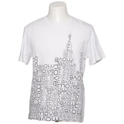 T-shirt (Vit, Svart) från Move Digel Bomull