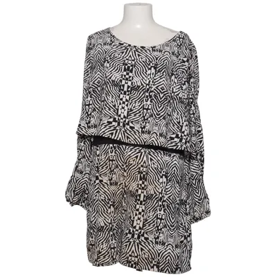 Jumpsuit (Zwart, Wit) van Material Girl Elastaan, Polyamide, Polyester