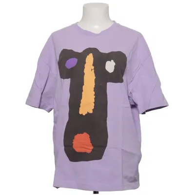 T-shirt (Lila, Flerfärgad) från Ganni Bomull