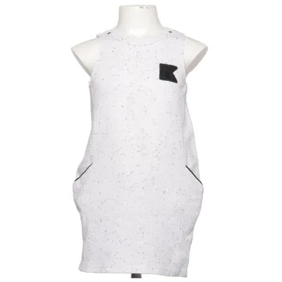 Kleid (Weiß, Grau) von Karl Lagerfeld Kids Baumwolle, Polyester
