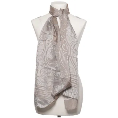 Suit scarf (Beige, Gray) from Giorgio Armani Polyester, Silk