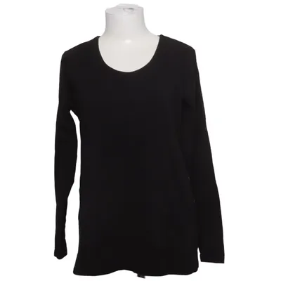 T-shirt à manches longues (Noir) de Zizzi Coton, Élasthane