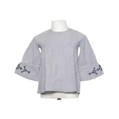 Blouse (Blue, White) from Alana Organic cotton
