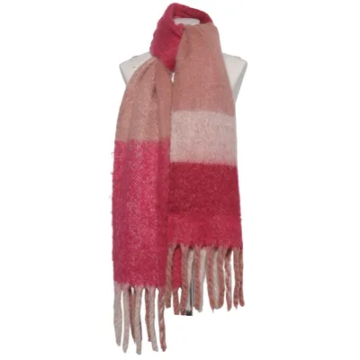 Halstørklæde (Pink, Beige) fra SIX Polyester