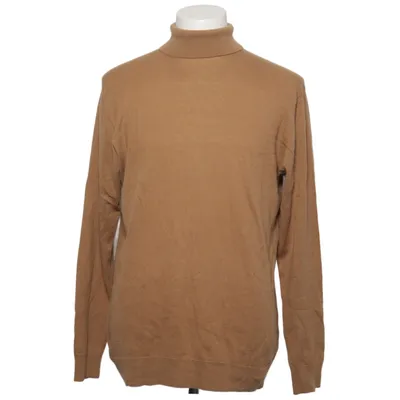 Polotröja (Beige) från René Lezard Kashmir, Polyamid, Silke, Ull