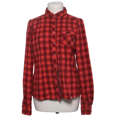 Flannel shirt (Red, Black) from Ortovox Elastane, Polyamide, Polyester, Wool