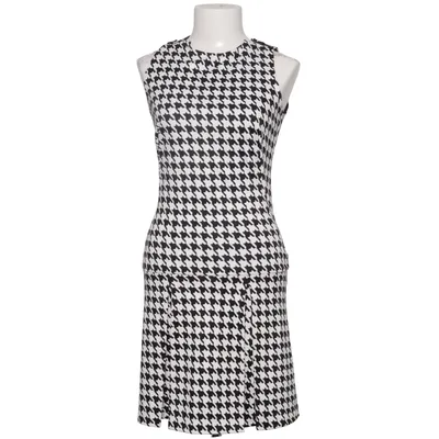 Kjole (Sort, Hvid) fra Michael Kors Elastan, Polyester
