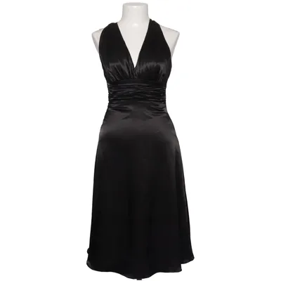 Halterneck-kjole (Sort) fra Zero Elastan, Polyester