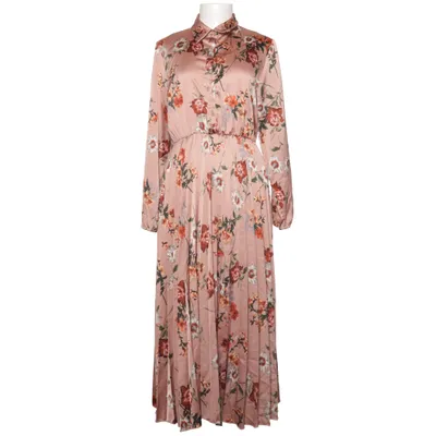 Robe longue (Rose, Multicolore) de Lulu Love Élasthane, Polyester