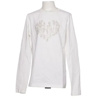 Langarmshirt (Weiß) von Blue Effect Baumwolle, Elasthan