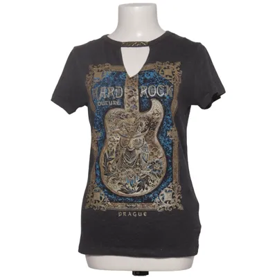 T-shirt (Gris, Bleu, Or) de Hard Rock Couture Coton, Polyester