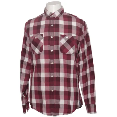 Flannel skjorte (Rød, Hvid) fra American Rag Bomuld