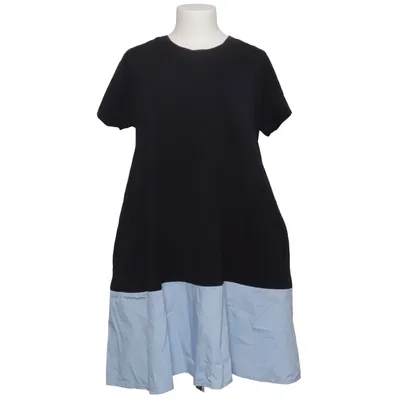 Jurk (Zwart, Blauw) van Bleifrei Katoen, Elastaan