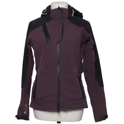 Softshell jacket (Purple, Black) from First B Elastane, Polyester