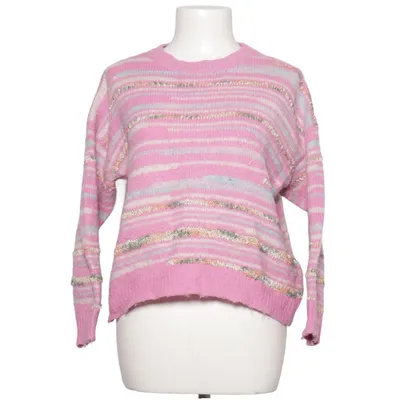 Sweater (Pink, Multicolored) from Kilky Acrylic, Polyester, Wool