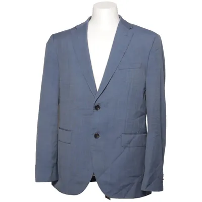 Blazer (Blauw) van Reda Viscose, Wol