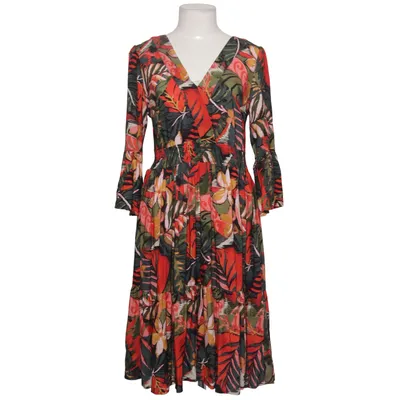 Robe portefeuille (Rouge, Vert, Multicolore) de Alba Moda