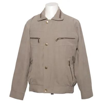 Jakke (Beige) fra Longbeach Polyamid, Polyester