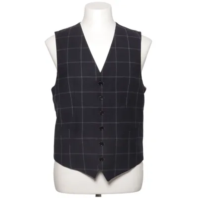 Suit vest (Blue, Gray) from Van Gils Cashmere, Cotton, Cupro, Wool