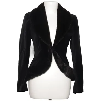 Blazer (Black) from Joseph Janard Acetate, Cotton, Polyester, Viscose
