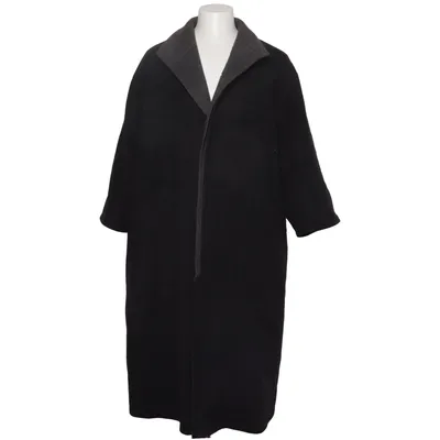 Coat (Black, Gray) from Gilberto Acetate, Cashmere, Polyamide, Polyester, Viscose, Wool