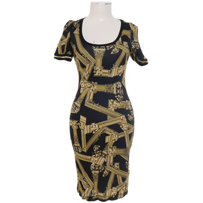 Klänning (Svart, Flerfärgad) från Versace Jeans Bomull, Viskos
